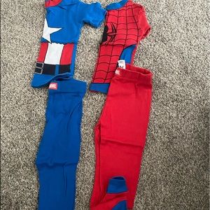 Marvel Pajamas 4T